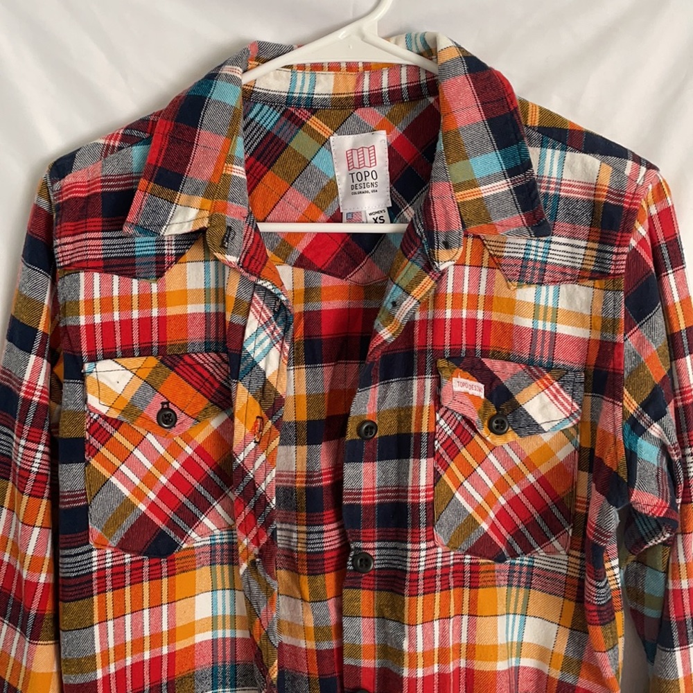 Cute Orange Flannel